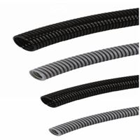 Ø17 POLYAMİD SPİRAL BORU(ALEV YAYMAYAN)(GRİ) 1